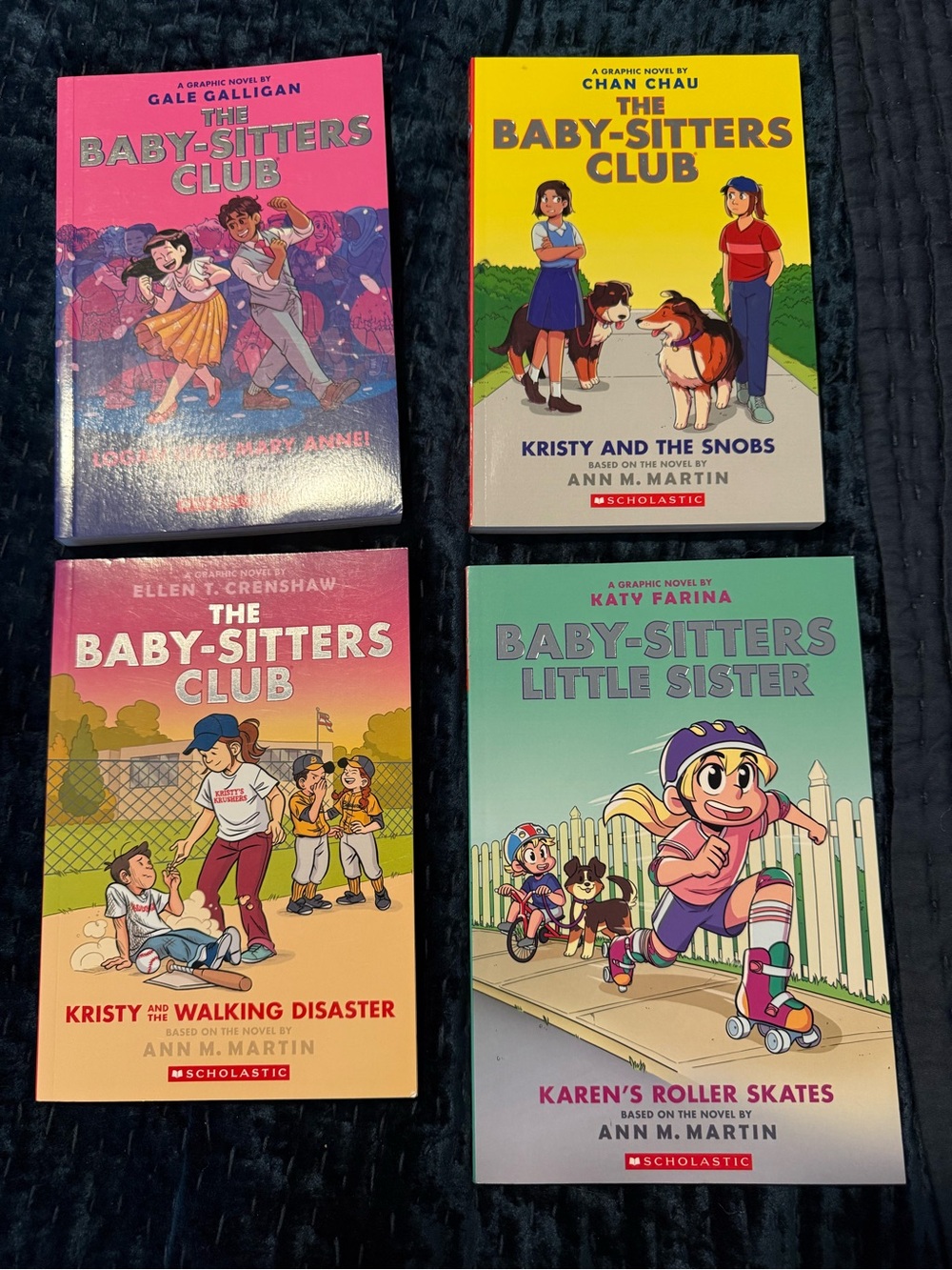 Baby-Sitters Club bundle of 4